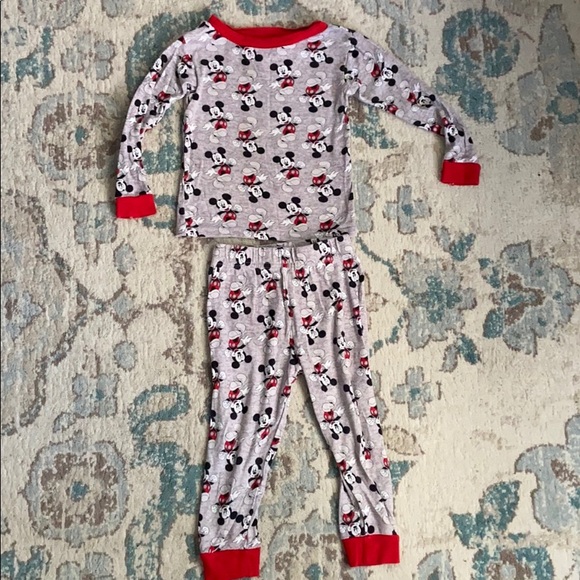 Disney Mickey Mouse 2 piece pajama set - Picture 1 of 6